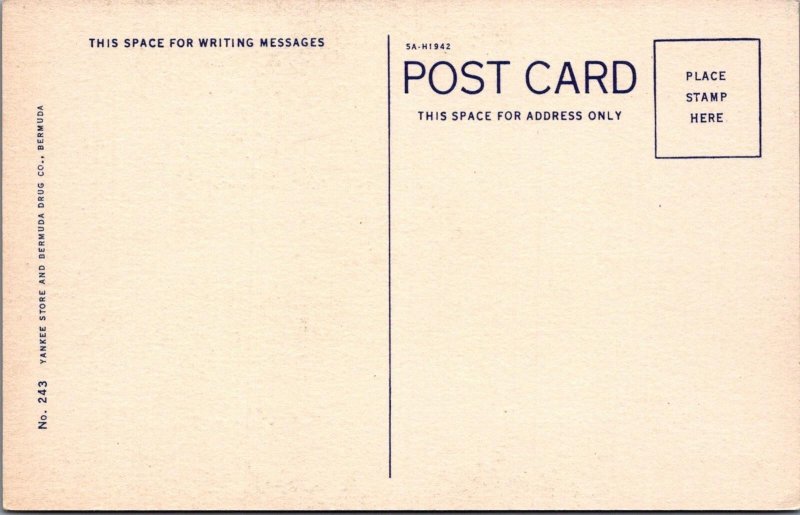 Bermuda Postcard - A Street in St George's    XT678