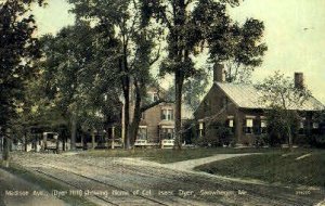 Madison Ave. in Skowhegan, Maine