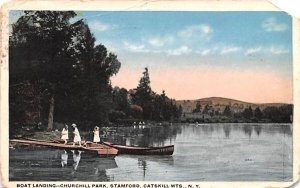 Boat Landing & Churchill Park in Stamford, New York