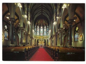 Gothic Church Of Our Lady Immaculate, Interior View, Guelph, Ontario, Postcard