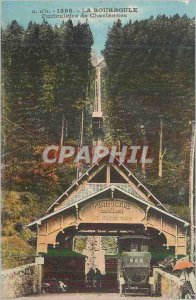 Old Postcard La Bourboule Funicular Charlennes