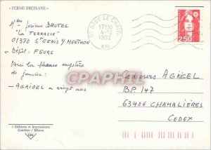 Modern Postcard Farm Bressane