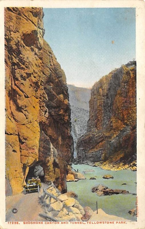 Shoshone Canyon & Tunnel Yellowstone National Park, Wyoming, USA