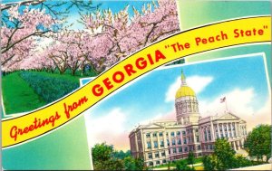 Greetings From Georgia The Peach State