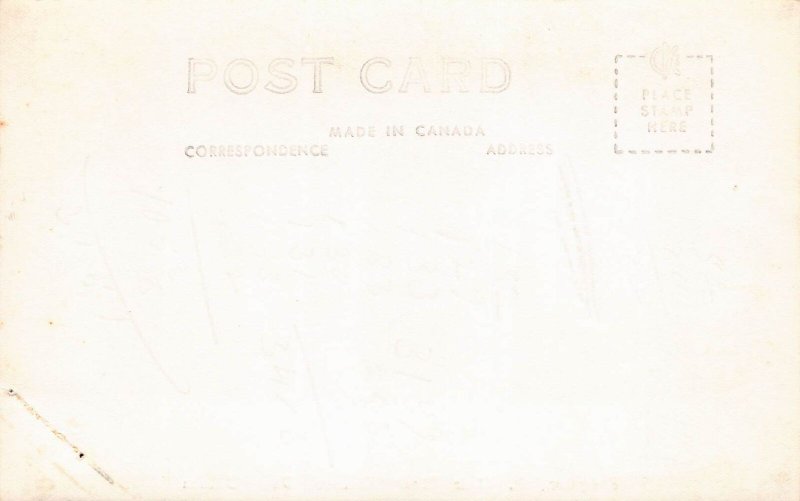 J83/ Ship Postcard RPPC c19400 Sombra Ontario Freighter St Clair  122