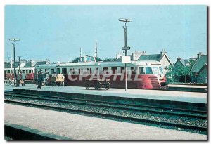 Postcard Modern Renault Aek X 7000 Guingamp station