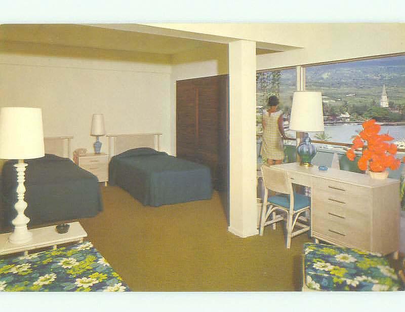 Pre1980 MID CENTURY MODERN FURNITURE AT KING HOTEL Hailua Kona Hawaii