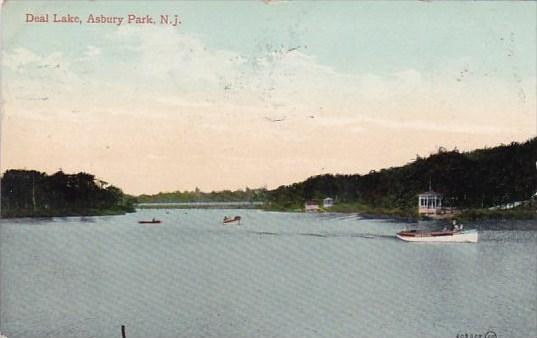 Deal Lake Asbury Park New Jersey 1909