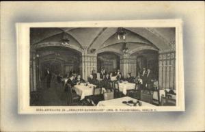 Berlin Germany Rastkeller Beer Hall c1910 Postcard