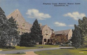 Allegheny County Memorial, Masonic Homes Elizabethtown, Pennsylvania PA  