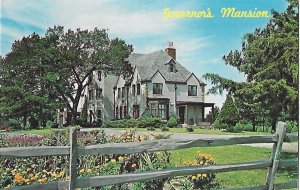 Cedar Crest Governor's Mansion Overlooks Kansas River Valley Topeka Kansas