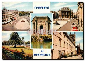 Postcard Modern Montpellier Herault Place de la Comedie The Theater The water...