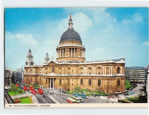 Postcard St. Paul's Cathedral, London, England