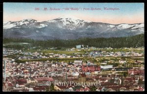 Mt. Spokane (Old Baldy) from Spokane