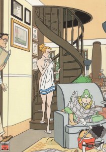 Daniel Torres El Hogar Spanish Comic Book Spain Postcard