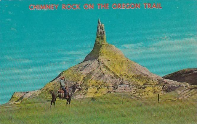 Nebraska Chimney Rock On The Oregon Trail Near Bayard