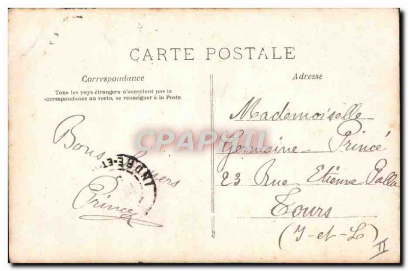Old Postcard Fancy Germaine Surname