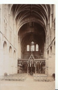 Herefordshire Postcard - Hereford Cathedral Nave - Ref 19937A