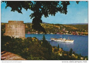 Turkey Istanbul View Of Bosphorus From European Side