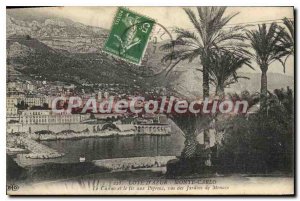 Postcard Old French Riviera Monte Carlo Casino and the firing those seen Pige...