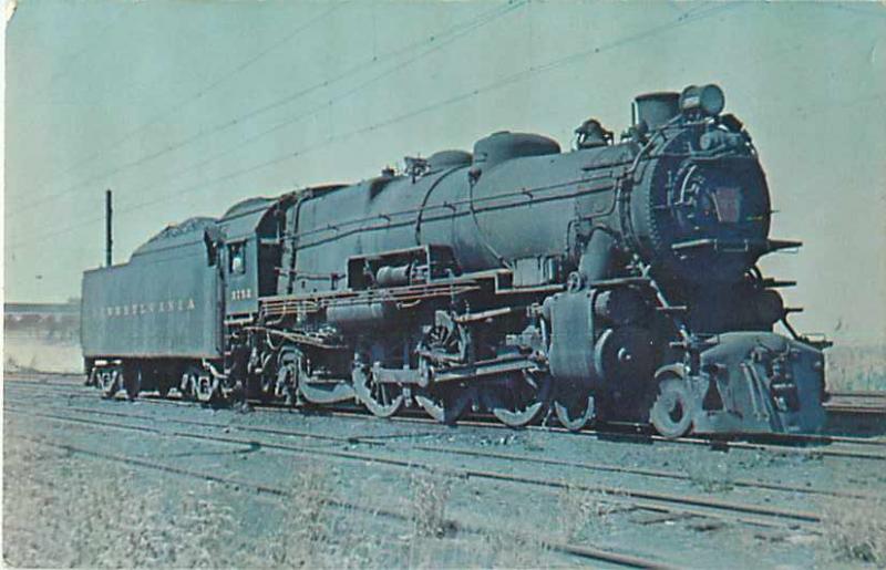 Pennsylvania  Railroad  K-4 Pacific #3752 at South Amboy New Jersey in 1954