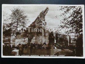 c1936 RP - London: WW1 Royal Artillery Memorial, Hyde Park Corner, London