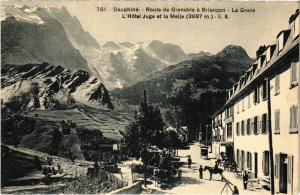 CPA Dauphiné - Route de Greboble a BRIANCON - La Grave (112862)