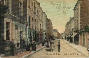 CPA SEGRE La Rue de Bretagne (127350)