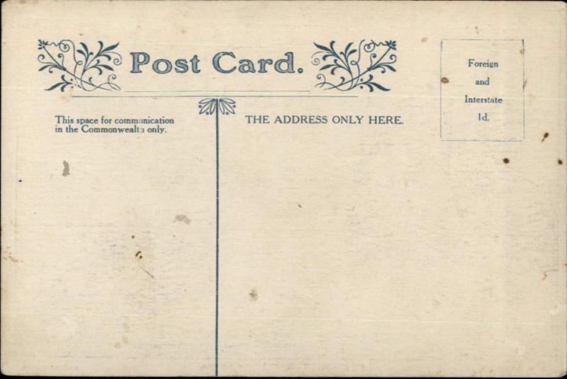 Kadina Australia New Post Office c1910 Postcard