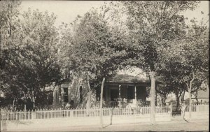 Gothenburg Nebraska NE Home c1910 Real Photo Postcard