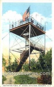 Observation Tower, Mt Agassiz in Bethlehem, New Hampshire