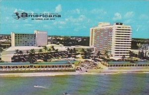 Florida Miami Beach Americana Hotel