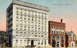 Fraternity Row Toledo Ohio 1910c postcard