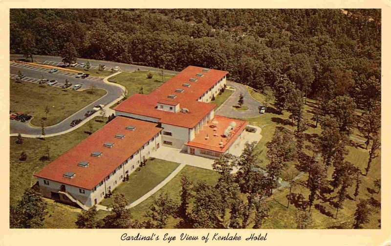 Cardinal's Eye View Kenlake Hotel Kentucky Lake State Park postcard