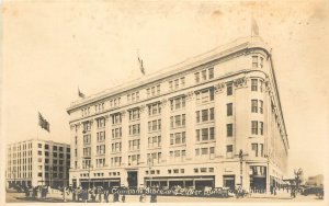 RPPC: Hudson Bay Co. Department Store & Power Building, Winnipeg Manitoba Canada