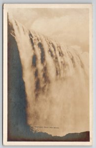 RPPC Niagara Falls American Falls From Below Real Photo c1920 Postcard L28