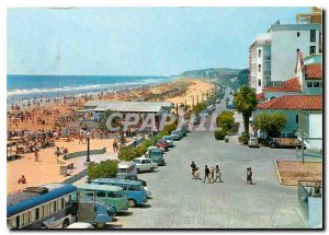 Postcard Modern Darada Costa Tarragona Vendrell Comarruga Beach