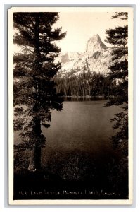 RPPC Lake George Mammoth Lakes California CA UNP Postcard Z9