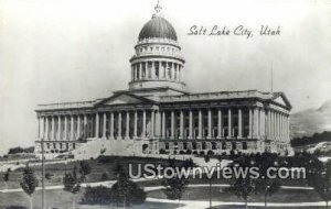 State Capitol, Real Photo - Salt Lake City, Utah