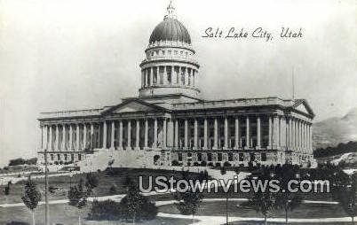 State Capitol, Real Photo - Salt Lake City, Utah