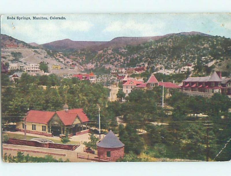 Divided-Back POSTCARD FROM Manitou Colorado CO HM7673