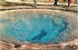 postcard Yellowstone National Park - Morning Glory Pool