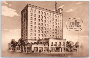 Postcard - Hilton Hotel - Albuquerque, New Mexico