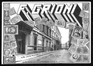 ab2183 - VINTAGE POSTCARD - MILAN City: Vao Monte Napoleone-