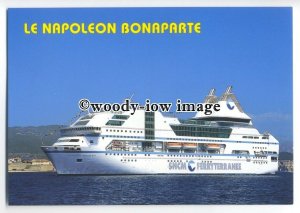 FE1028 - SNCM Ferryterranee Ferry - Napoleon Bonaparte , built 1996 - postcard