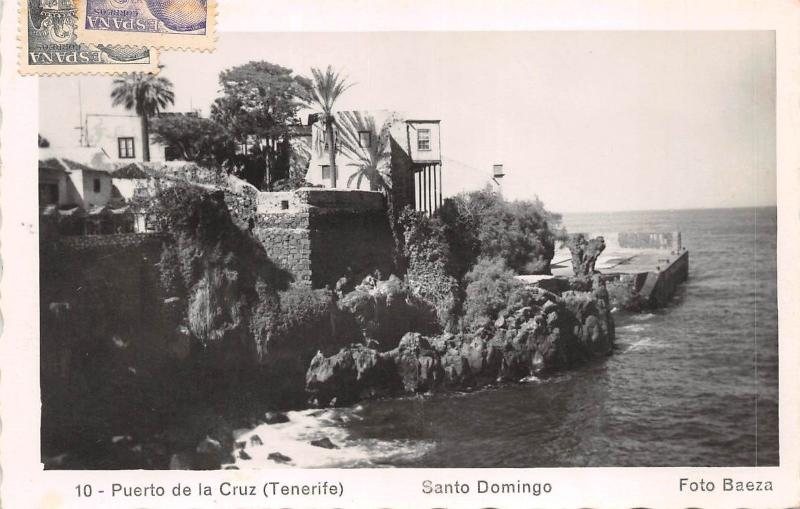 B95200 real photo  puerto de la cruz tenerife santo domingo spain