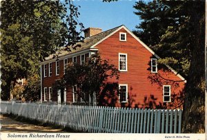 Solomon Richardson House, Old Sturbridge Village, Sturbridge Ma. USA  