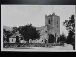Cumbria: GRASMERE CHURCH - RP Old Postcard