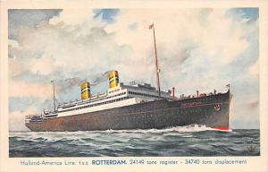 5570 T.S.S. Rotterdam, Holland-America Line