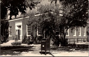 Real Photo Postcard Post Office in Belleville, Kansas~934